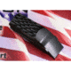 Fusion Firearms 1911 Mainspring Housing Carry Cut Chain Link, Black, 1911-MSH-27-28