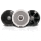 Fusion FR6022 6" Round 2-Way IPX65 Marine Speakers - 200W - Pair w/3 Speaker Grilles Provided 66224