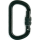 Fusion Supreme Oval Aluminum Carabiner, Black 106762