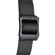 G-Code EDC Quest Belt, Black Belt/Black Anodized Buckle, 4XL 52in-56in, QUEST-BK-BK-4XL
