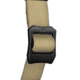 G-Code EDC Quest Belt, Tan Belt/ Black Anodized Buckle, Medium 32in-36in, QUEST-TN-BK-MD