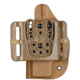 G-Code OSH OWB Holster, 1911 5in, Left Hand, Tan, OSH-010-LH-RMR-GCA16-TN