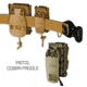 G-Code Pistol Soft Shell Scorpion Tall Mag Carrier w/ Cobra Paddle, Ambidextrious, OD Green Frame/Tan Shell, Tall, SS-P1-COBRA-GNTN
