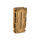 G-Code Pistol Soft Shell Scorpion Tall Mag Carrier w/ P1/P2/P3 Molle and Belt Mounts, Ambidextrious, Tan Frame/Tan Shell, Tall, SS-P1-123-TNTN
