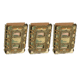 G-Code Rifle Soft Shell Scorpion Mag Carrier w/ R1/R2/R3 Molle and Belt Mounts, Pack of 3, Green Frame/Multicam Green Shell, Rifle, SS-R1-3PK-123-GNMC