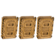 G-Code Rifle Soft Shell Scorpion Mag Carrier w/ R1/R2/R3 Molle and Belt Mounts, Pack of 3, Tan Frame/Tan Shell, Rifle, SS-R1-3PK-123-TNTN