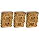 G-Code Rifle Soft Shell Scorpion Mag Carrier w/ R1/R2/R3 Molle and Belt Mounts, Pack of 3, Tan Frame/Tan Shell, Rifle, SS-R1-3PK-123-TNTN