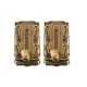 G-Code Soft Shell Scorpion Pistol Magazine Carrier Pack of 2, Short, P1/P2/P3 Molle and Belt Mounts, Ambidextrious, Tan On Tan, Tan Frame/Tan Shell, Short, SS-P2-2PK-123-TNTN