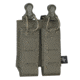 G-Code SYNC PM-D Double Pistol Magazine Carrier w/ P1/P3 Molle and Belt Mounts, Ranger Green, SYN-PMD-13-RG