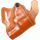 Gould &amp; Goodrich Small of Back Concealment OWB Belt Holster, Ruger SP101/1.88-3in BBl Revolvers, Left Hand, Chestnut Brown, 806-42LH