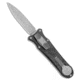 G&amp;G Hawk G&amp;G Hawk Custom Deadlock D/A Model B OTF Automatic Knife Marble CF 3.75" DP, Black/Gray, CPM 20CV, adult, BHQ-108009