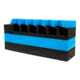 GPS Foam Pistol Cradle 6 Handguns Black Foam, GPS-F600CRN