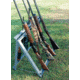 GPS Wild About Hunting Camp Metal Gun Stand- Holds 13 Shotguns, Gray GPS-3031MGS