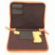 GPS Large Day Planner Discreet Handgun Case, Leather, Tan, GPS-D1110LPC