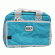 GPS Quad Pistol Range Bag w/Mag Storage/Dump Cups, Robin Egg Blue, GPS-1310PCRB