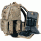 GPS Tactical Range Backpack, Tan GPS-T1612BPT