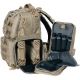 GPS Tactical Range Backpack, Tan GPS-T1612BPT