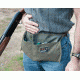 GPS Wild About Hunting Two-Pocket Shotgun Shell Apron- Holds 50 Shells, Olive GPS-1808SHA
