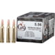 G9 Defense 5.56mm 54 Grain Barrier Blind Hollow Point Brass Cased Rifle Ammunition