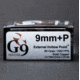 G9 Defense 9mm + P 80 Grain External Hollow Point Cooper Pistol Ammo, 20 Rounds, 40232509933