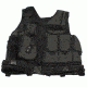 Galati Gear Deluxe Tactical Vest - Standard, Black, Left Hand, GLV547BLEFT