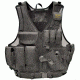 Galati Gear Deluxe Tactical Vest Tactical Black Assorted Sizes Nylon GLV547B