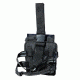 Galati Gear Drop-Leg Mag Pouch, Black, Holds 6 Mags, GLP603B