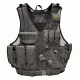 Galati Gear GLV547BL Deluxe Tactical Vest Husky Sz Nylon Black