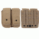 Galati Gear Mag Pouch, 30 Round, Tan, Molle AR1-AK Double 105928