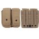 Galati Gear Mag Pouch, 30 Round, Tan, Molle AR1-AK Double 105928