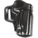 Galco Avenger Belt Leather Holster, SIG Sauer P229/SIG Sauer P225/SIG Sauer P228, Right Hand, Plain, Black, AV250B