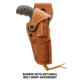 Galco Big Iron Belt Holster, Colt Python 5in, Smith & Wesson L Frame M686 Plus 5in, Right Hand, Tan, BI366