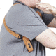 Galco Classic Lite Shoulder Holster System,Natural,Springfield XD-S 3.3/4in or Glock 43,Right Hand CL662