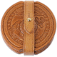 Galco Coaster Set Usmc, Natural, SH824