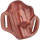 Galco Combat Master Leather Belt Holster, Left Hand, Tan, CM159