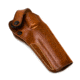 Galco DAO Strongside/Crossdraw Belt Holster, S&amp;W/Colt/Ruger 6in Revolver, Right Hand, Plain, Tan, DAO106