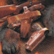 Galco Phoenix Strongside/Crossdraw Leather Belt Holster, Left Hand, Tan - S&amp;W K Frame 19 4in PHX115