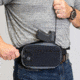 Galco Fastrax Pac Waistpack, Subcompact, Gray/Black, FTPGBS
