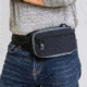 Galco Fastrax Pac Compact Waistpack for Beretta APX Compact, Ambidextrous, Gray/Black, FTPRGBC