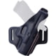 Galco Fletch High Ride Premium Steerhide OWB Belt Holster, G 19 Gen 1-5, G 19X, G 23 Gen 2-4, G 32, G 45, PSA Dagger Compact, Shadow Systems MR920, Black, Right Hand, FL226RB