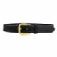 Galco CB7 1 1/2in Fancy Stitch Contour Holster Belt, Black, 36in, CB7-36B