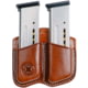 Galco Masterbilt Double Magazine Carrier,Colt 3 1/2in 1911, Colt 5in 1911 Rail Gun, Kimber 3in 1911,Nighthawk 5in 1911 ,Ruger Sr1911 5in,Smith &amp; Wesson Sw1911 5in, Tan, MDM26