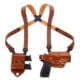 Galco Miami Classic II Premium Steerhide Shoulder System Holster, Browning HI-POWER, Girsan MC P35, Girsan MC P35 MATCH, Tan, Right, MCII270