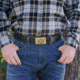 Galco SB30 1 1/2in Masterbilt Flat Back Buckle Holster Belt