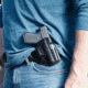 Galco Hornet Strongside/Crossdraw Belt Holster, Ruger Ec9S, Ruger Lc9, Right Hand, Black, HT636RB