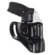 Galco Hornet Strongside/Crossdraw Belt Holster, Ruger Ec9S, Ruger Lc9, Right Hand, Black, HT636RB