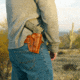Galco Masterbilt Thunderclap Belt Holster, Glock 19 Gen 1-5, Glock 19 W/Wo Red Dot, Glock 19X, Glock 19X W/Wo Red Dot, Glock 23 Gen 2-4, Glock 23 W/Wo Red Dot, Glock 32, Glock 32 W/Wo Red Dot, Glock 45, Glock 45 W/Wo Red Dot , Right Hand, Black, TC226RB