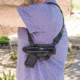 Galco Miami Classic Shoulder System Autos, Glock 42, Sig-Sauer P365 Std &amp; Sas, Sig-Sauer P365 .380, Sig-Sauer P365X, Sig-Sauer P365Xl, Sig-Sauer P365Xl Spectre Comp No Red Dot, Right Hand, Black, MC870B