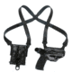 Galco Miami Classic Shoulder System Autos, Glock 42, Sig-Sauer P365 Std &amp; Sas, Sig-Sauer P365 .380, Sig-Sauer P365X, Sig-Sauer P365Xl, Sig-Sauer P365Xl Spectre Comp No Red Dot, Right Hand, Black, MC870B
