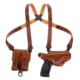 Galco Miami Classic Shoulder System Autos, Glock 42, Sig-Sauer P365 Std &amp; Sas, Sig-Sauer P365 .380, Sig-Sauer P365X, Sig-Sauer P365Xl, Sig-Sauer P365Xl Spectre Comp No Red Dot, Right Hand, Tan, MC870